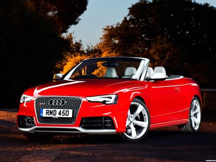 Audi RS5 Cabriolet UK 2013