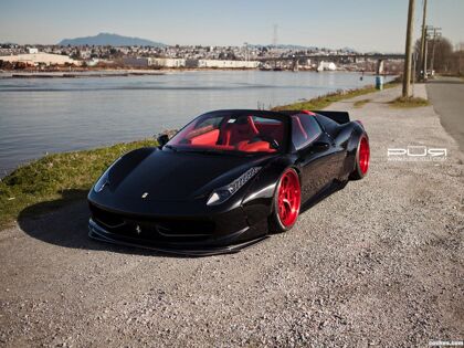 SR Auto Ferrari 458 Spider Liberty Walk 2015