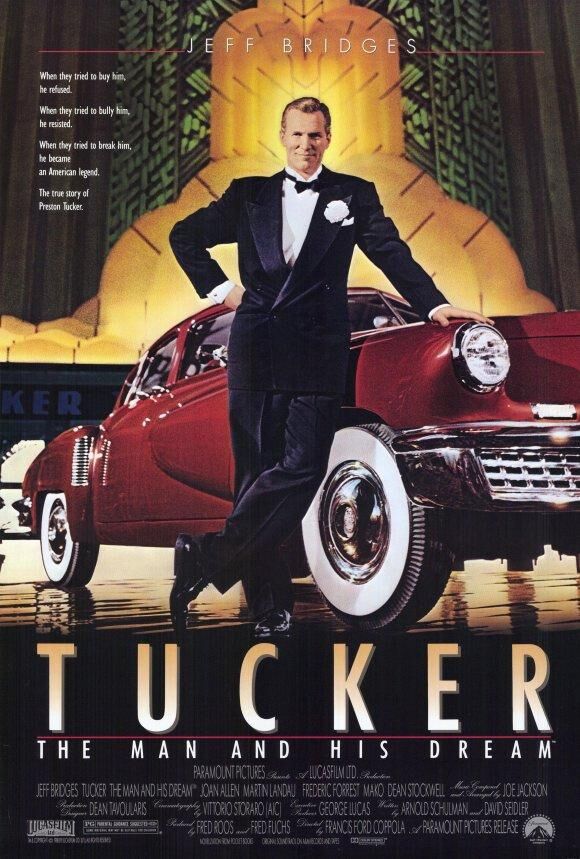 Póster de 'Tucker, un hombre y su sueño'