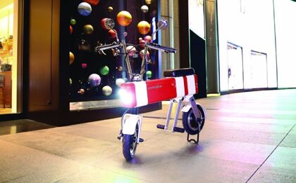 Esta moto eléctrica creada por una niña de 10 años te encantará