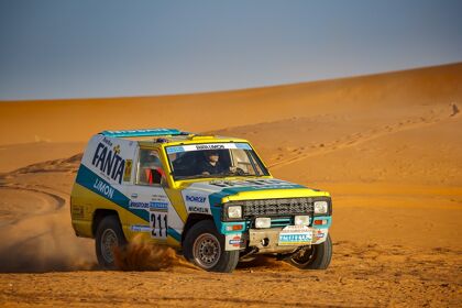 El Nissan Patrol Fanta Limón regresa a Dakar