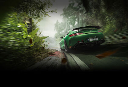 El Mercedes-AMG GT R vuela en Nurburgring