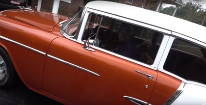 El Chevrolet Bel Air que recuperó un padre por Navidad