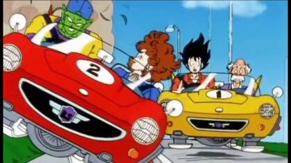 El día que Goku aprendió a conducir
