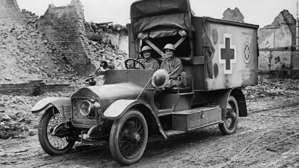 Las conductoras de la I Guerra Mundial