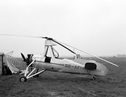 Así hizo su primer vuelo el autogiro de Juan de la Cierva