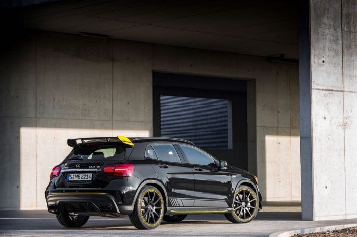 Mercedes-Benz AMG GLA 45 4MATIC Yellow Night Edition, X156 (2017