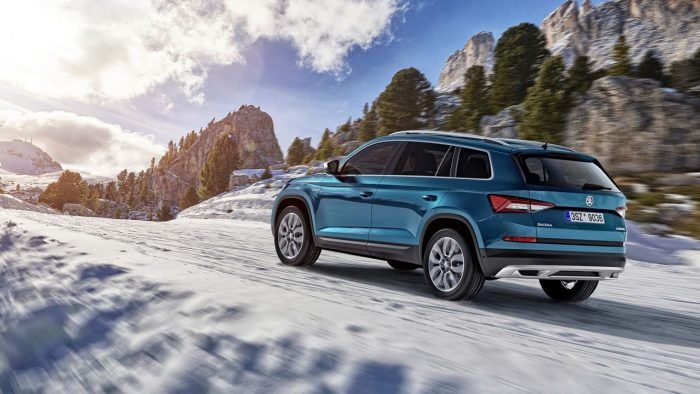 Skoda Kodiaq Scout 2017 exterior