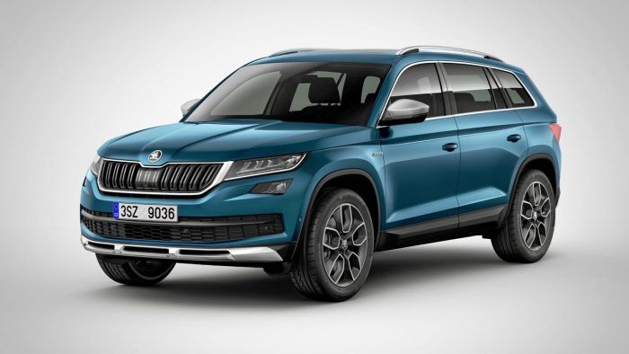 Skoda Kodiaq Scout 2017 exterior
