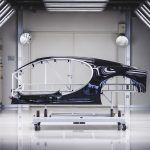 Bugatti Chiron producción