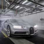 Bugatti Chiron producción