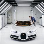 Bugatti Chiron producción