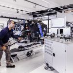 Bugatti Chiron producción