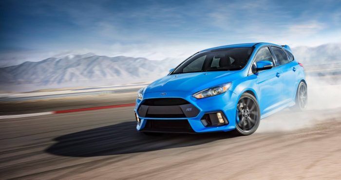 Ford Focus RS drift mode