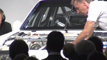 Sonidos que atrapan: el motor de un Porsche de competición