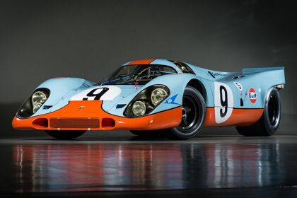 A la venta este espectacular Porsche 917K de 1969 con los colores de Gulf