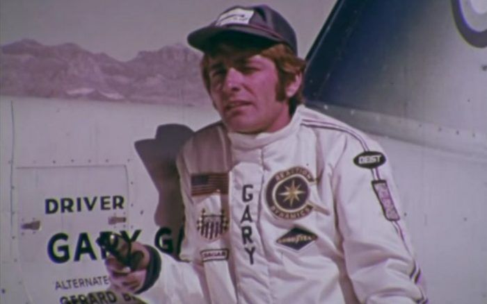 Gary Gabelich supera el récord de velocidad 1000 km/h