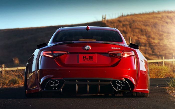 Alfa Romeo Giulia Quadrifoglio Dopado 700x436