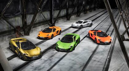 Track22, la ofensiva de McLaren con 14 modelos en 5 años