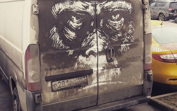 Arte En Los Coches Sucios 2 700x438