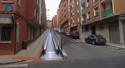 Pasarelas mecánicas como alternativa al coche