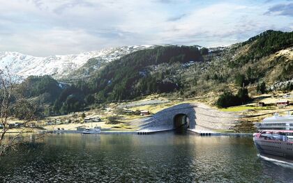 Así será el primer túnel marítimo en Noruega