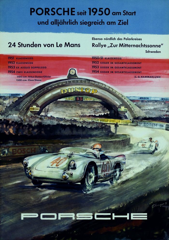 1 PORSCHE 24h De Le Mans 1954 700x994