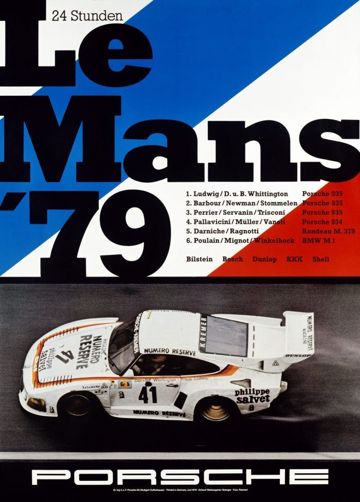 7 PORSCHE 24h De Le Mans 1979 700x975