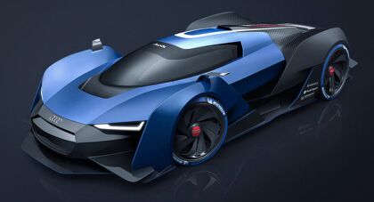 ¿Y si Audi hiciese un Bugatti Chiron? Imaginando el Audi RS Concept