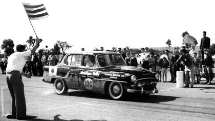 Toyopet Crown Delux, el primer coche de rally de Toyota