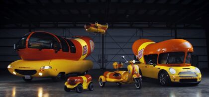 Así es la flota de vehículos ‘salchicha’ de Oscar Mayer
