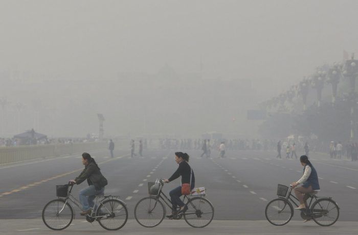 ContaminacióN China Bicis 700x461