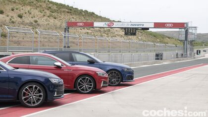 Así se comporta la gama S de Audi en el Circuito de los Arcos (Navarra)