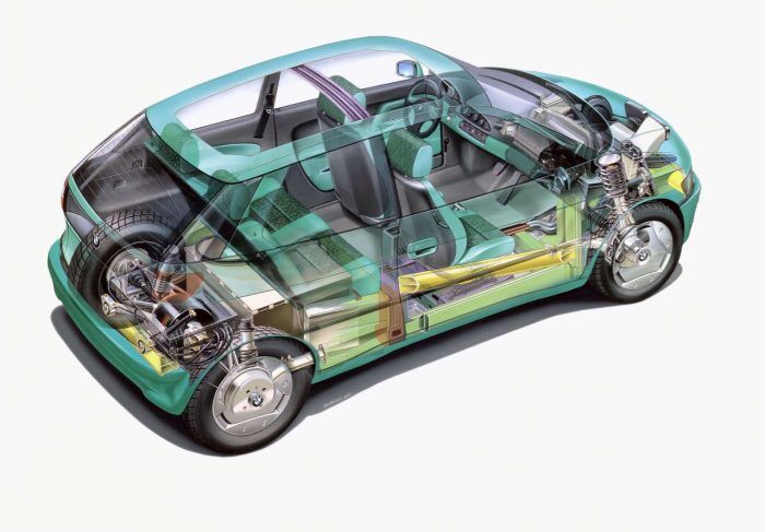 BMW E1 Concept 1991 8 700x487