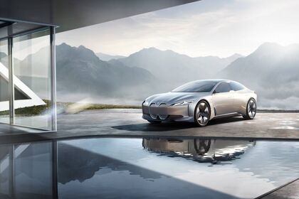 BMW i Vision Dynamics: una berlina eléctrica que competirá con el Tesla Model S