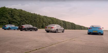 ¿Qué BMW M es más rápido en el cuarto de milla?: M2, M4, M5 y M6 enfrentados