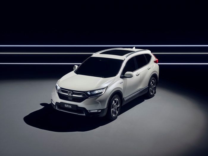 Honda CR-V Hybrid Prototype frontal