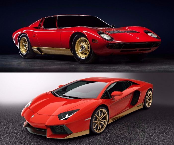 Lamborghini Miura Aventador Homage 700x584