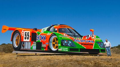 Este colosal Mazda 787B decorará Laguna Seca