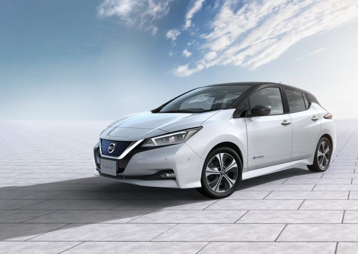 Nissan LEAF 2018 frontal