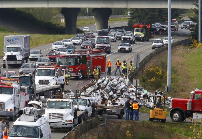 Honeybee Highway Crash Seattle 700x481