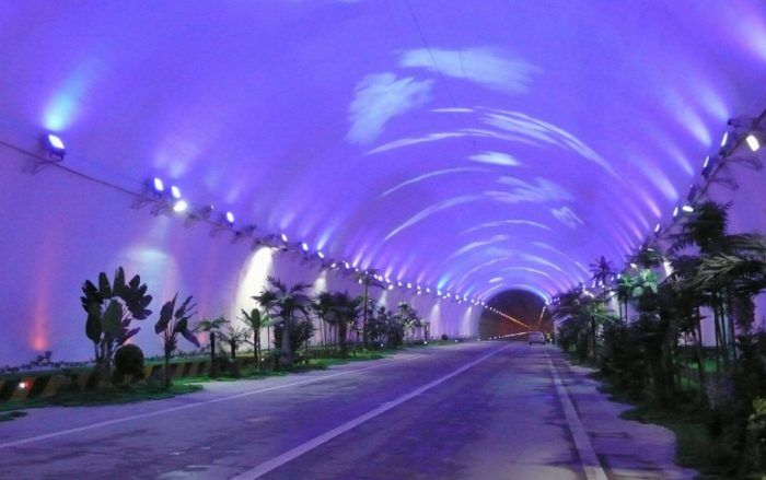 Tunel Zhongnanshan 700x439
