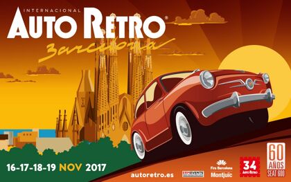 AutoRetro Barcelona 2017, del 16 al 19 de noviembre tienes una cita con el vehículo clásico