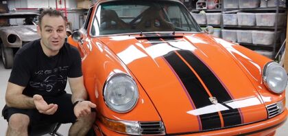 Así es la restauración de un Porsche en un timelapse de 4 minutos