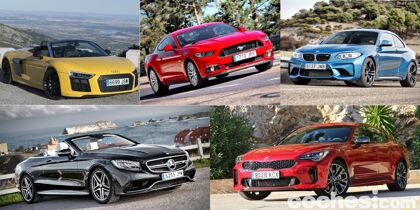 Los 5 mejores deportivos que han pasado por coches.com en 2017