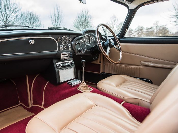 Aston Martin DB5 Robert Plant Led Zepellin Interior 1 700x525