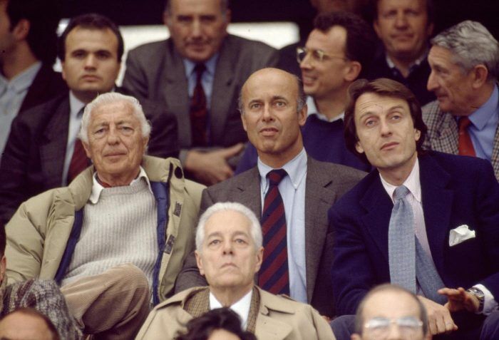 Agnelli Gawronski E Montezemolo Torino 1990 700x477
