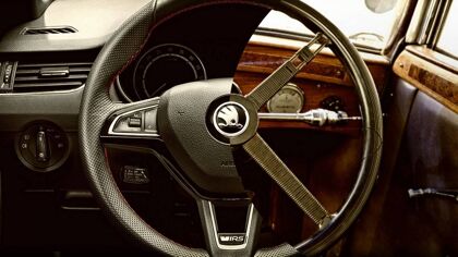 Así ha evolucionado el volante en los coches de Skoda en 112 años