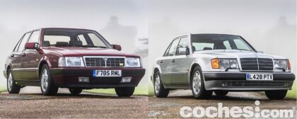 ¿Lancia Thema 8.32 o Mercedes-Benz 500E? Ambos son de Rowan Atkinston y están en venta