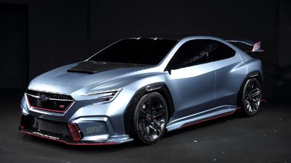 Así luce el Subaru Viziv STI Performance Concept al natural